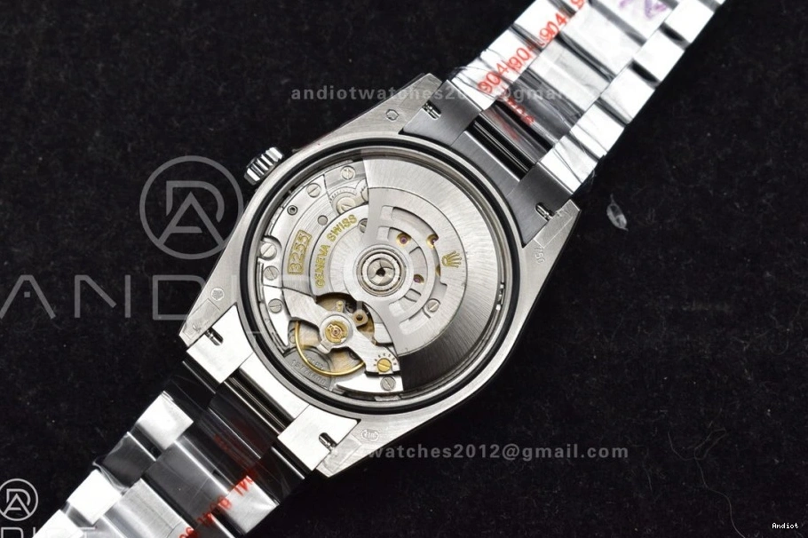 vr3255 36 Edition Grey Dial SS Bracelet 904L Weight) on QF Steel (Gain DayDate V5 President Best 0315